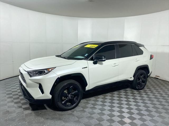 used 2021 Toyota RAV4 Hybrid car, priced at $33,995