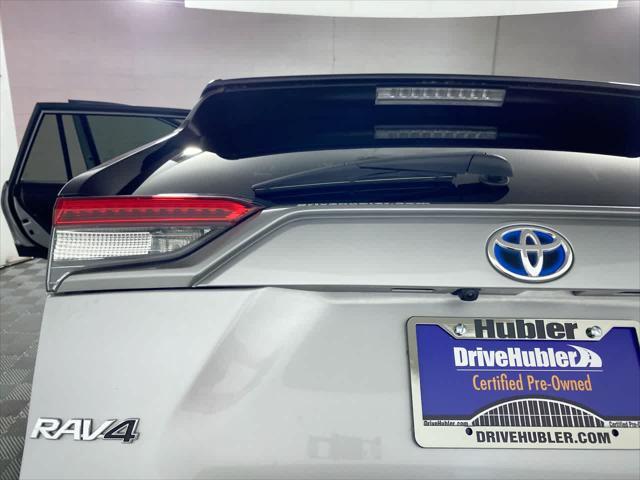 used 2021 Toyota RAV4 Hybrid car, priced at $30,495