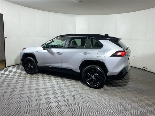 used 2021 Toyota RAV4 Hybrid car, priced at $30,495