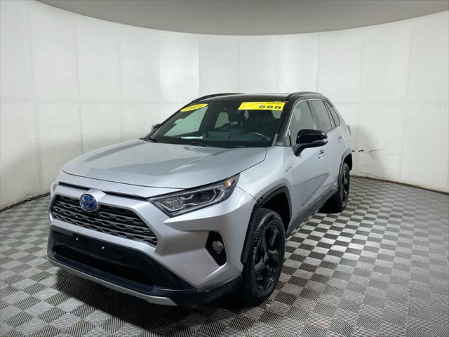 used 2021 Toyota RAV4 Hybrid car, priced at $30,495