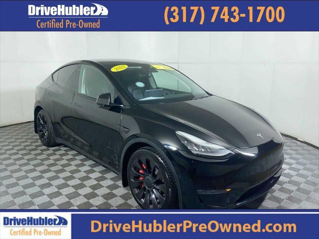 used 2021 Tesla Model Y car, priced at $26,695