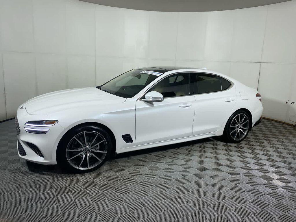 used 2022 Genesis G70 car, priced at $27,995