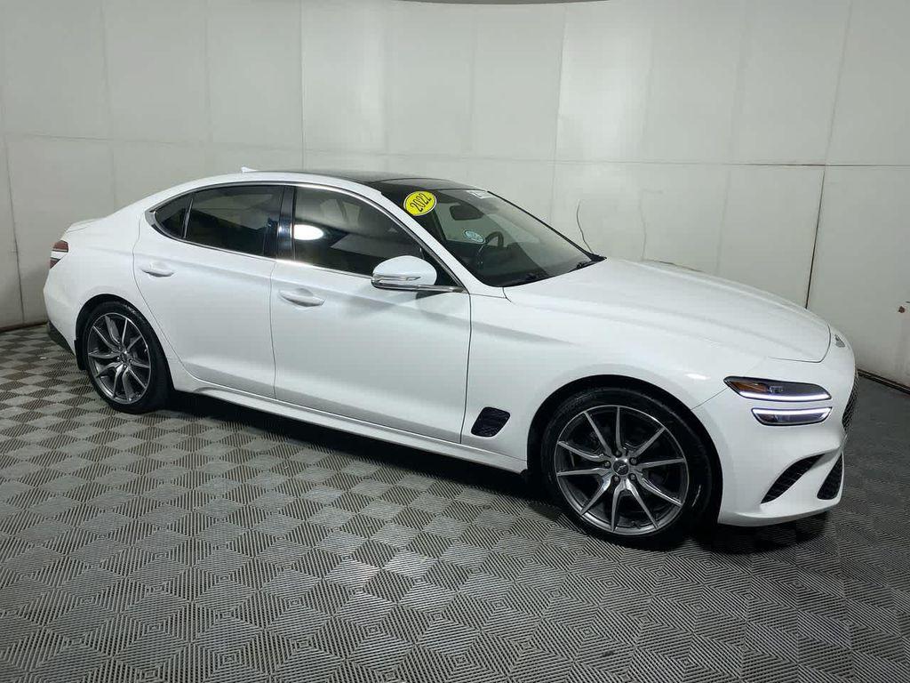 used 2022 Genesis G70 car, priced at $27,995