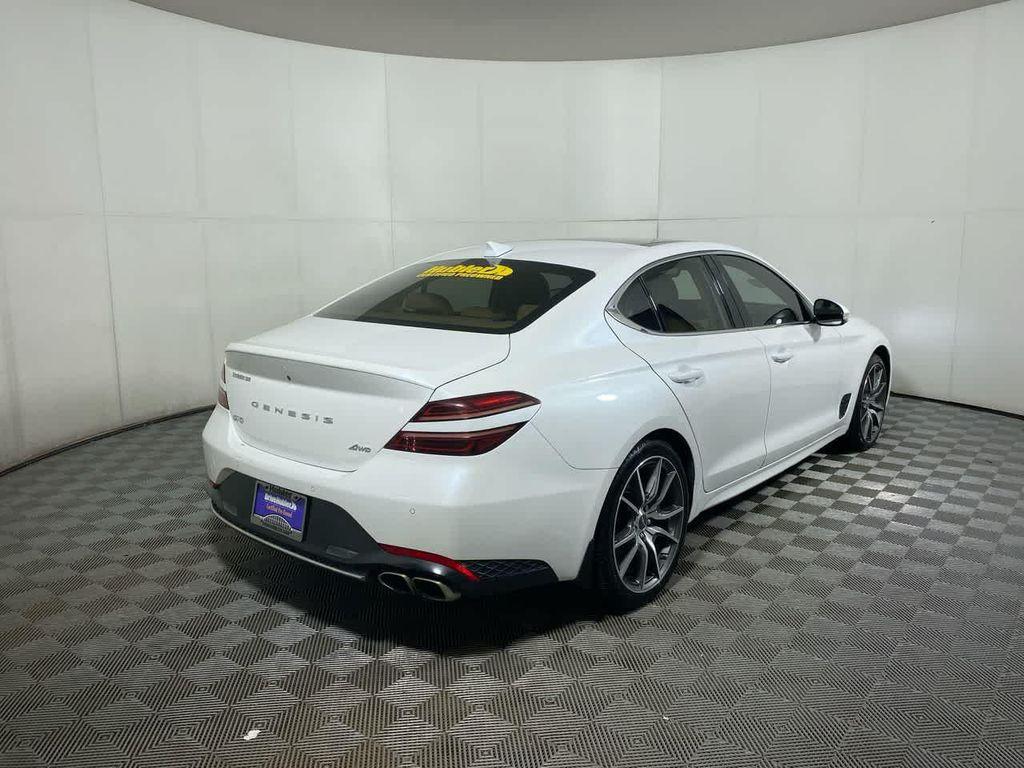 used 2022 Genesis G70 car, priced at $27,995