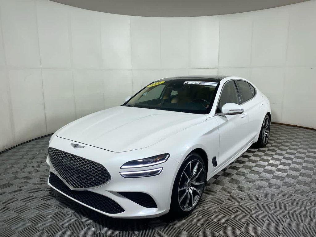 used 2022 Genesis G70 car, priced at $27,995