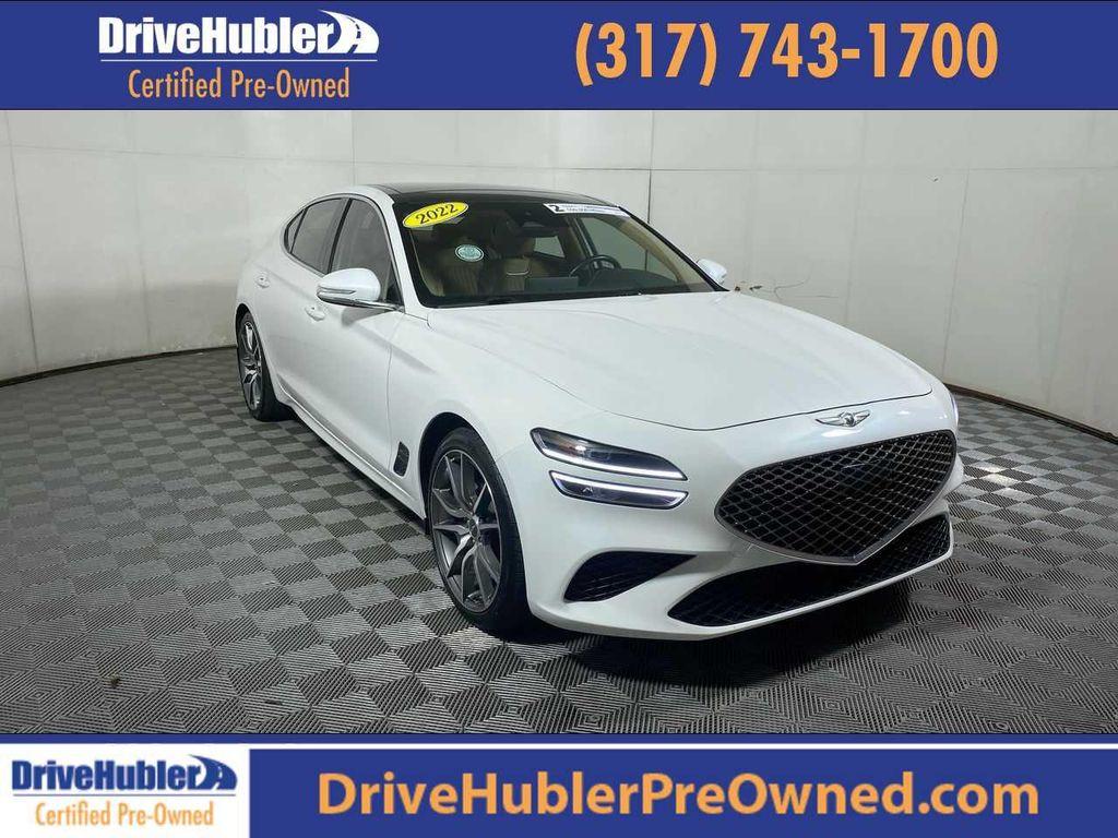 used 2022 Genesis G70 car, priced at $27,995