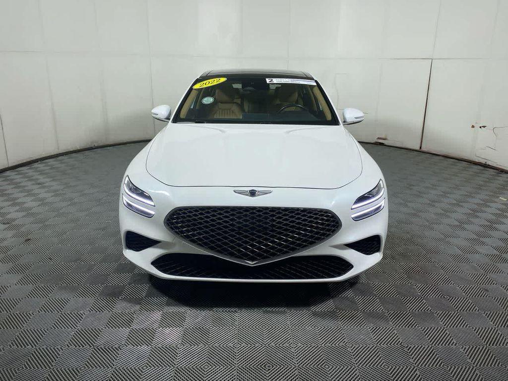 used 2022 Genesis G70 car, priced at $27,995