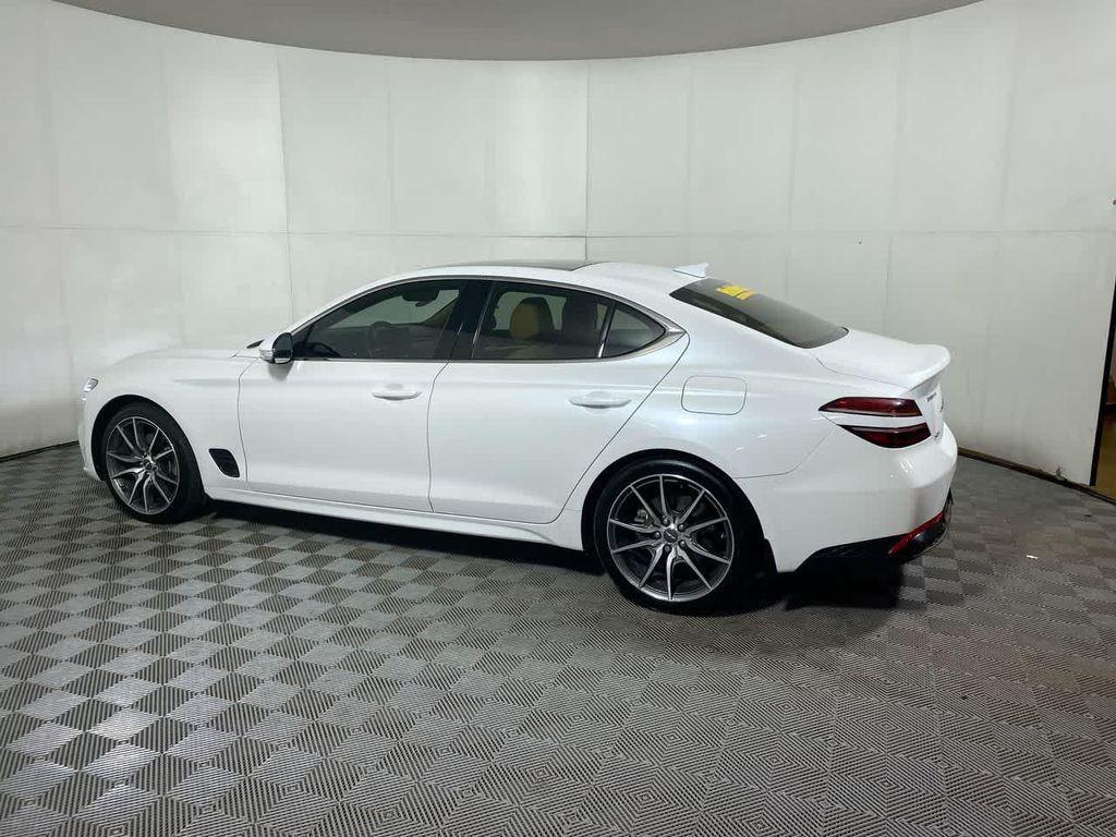 used 2022 Genesis G70 car, priced at $27,995