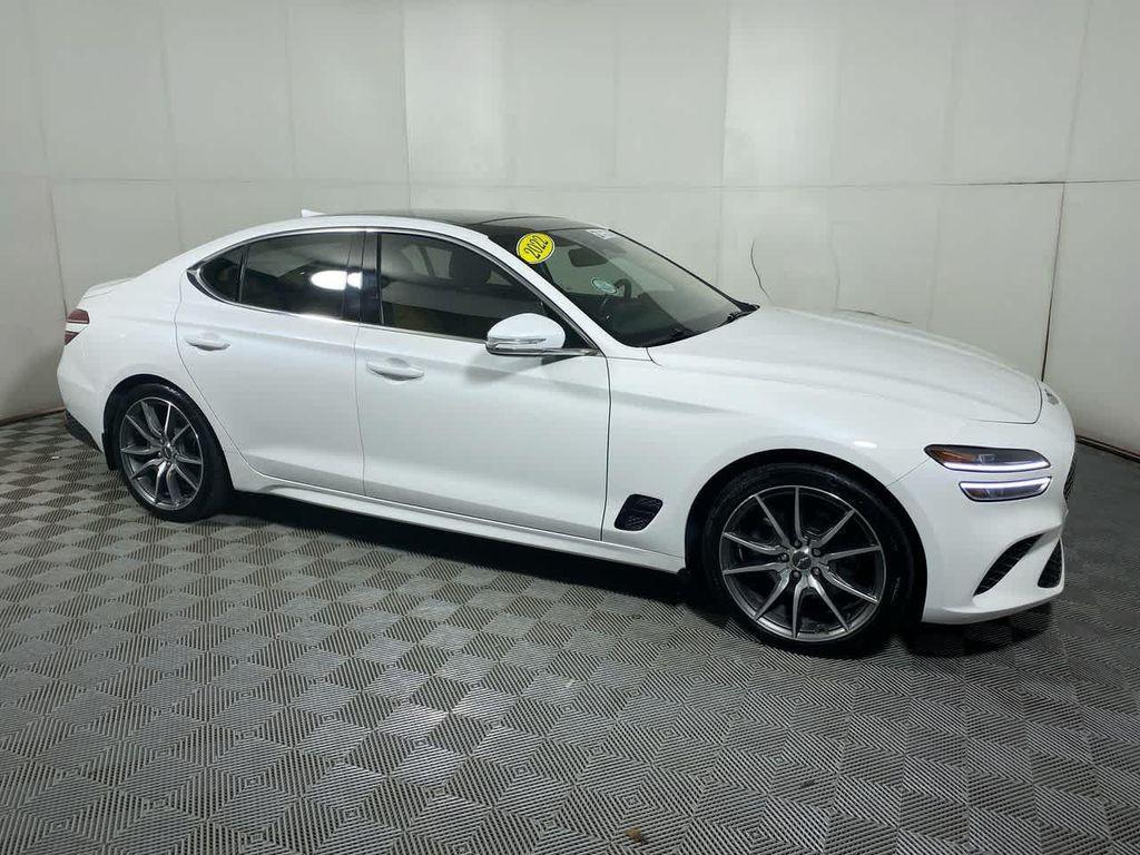 used 2022 Genesis G70 car, priced at $27,995