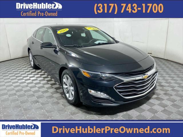 used 2021 Chevrolet Malibu car, priced at $16,303