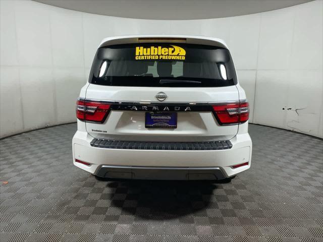 used 2023 Nissan Armada car, priced at $28,849