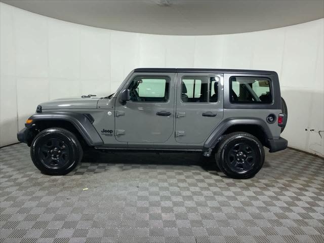 used 2021 Jeep Wrangler Unlimited car, priced at $33,995