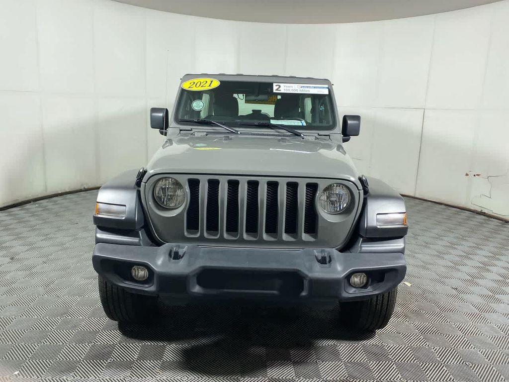 used 2021 Jeep Wrangler Unlimited car, priced at $31,695