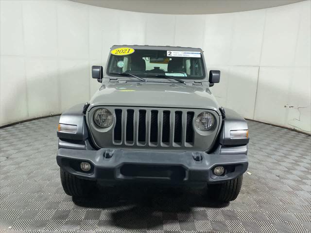 used 2021 Jeep Wrangler Unlimited car, priced at $33,995