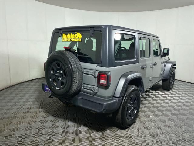 used 2021 Jeep Wrangler Unlimited car, priced at $33,995