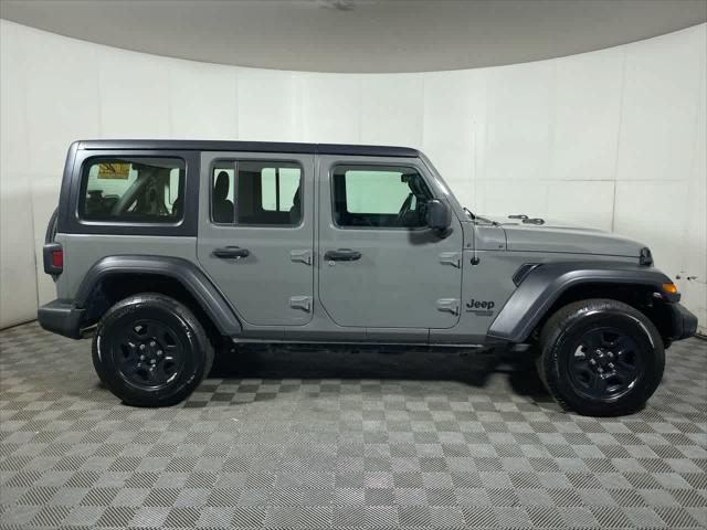 used 2021 Jeep Wrangler Unlimited car, priced at $33,995