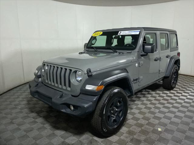 used 2021 Jeep Wrangler Unlimited car, priced at $33,995