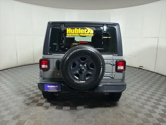 used 2021 Jeep Wrangler Unlimited car, priced at $33,995