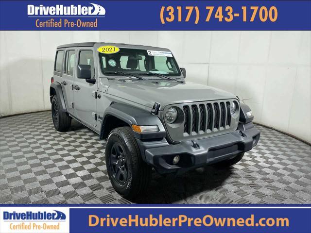 used 2021 Jeep Wrangler Unlimited car, priced at $33,995
