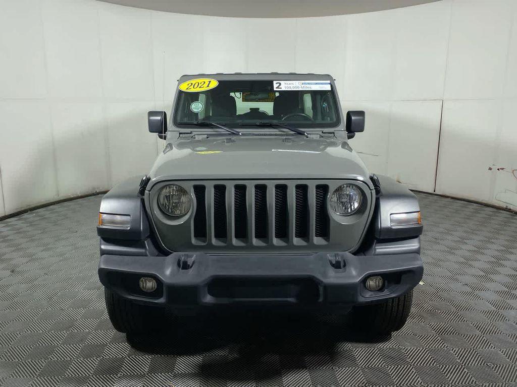 used 2021 Jeep Wrangler Unlimited car, priced at $31,695