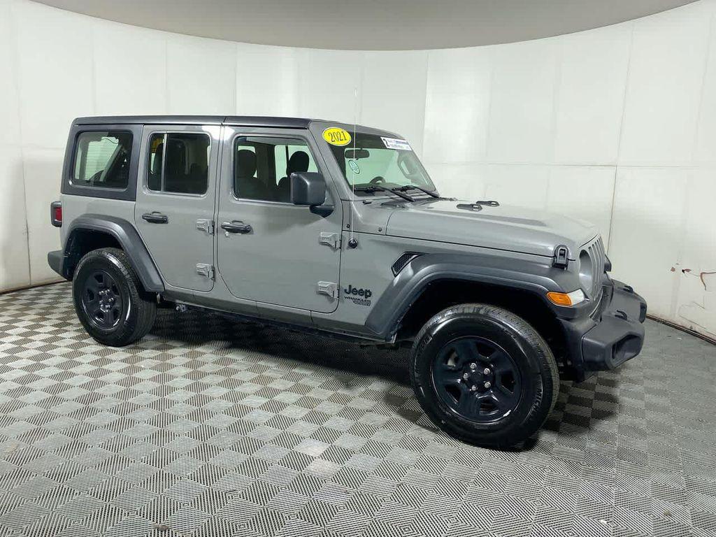 used 2021 Jeep Wrangler Unlimited car, priced at $31,695