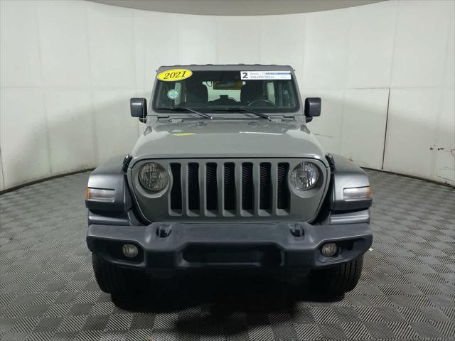 used 2021 Jeep Wrangler Unlimited car, priced at $33,995