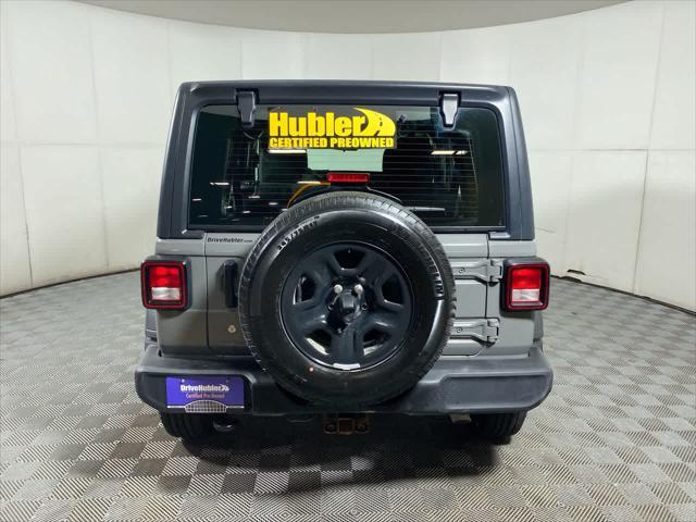 used 2021 Jeep Wrangler Unlimited car, priced at $33,995