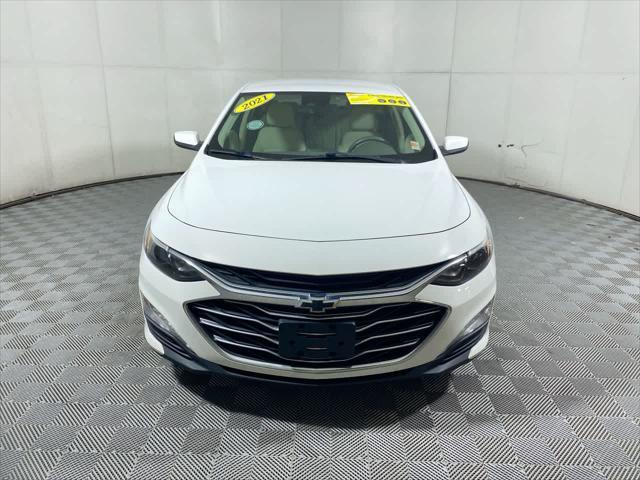 used 2021 Chevrolet Malibu car, priced at $16,303