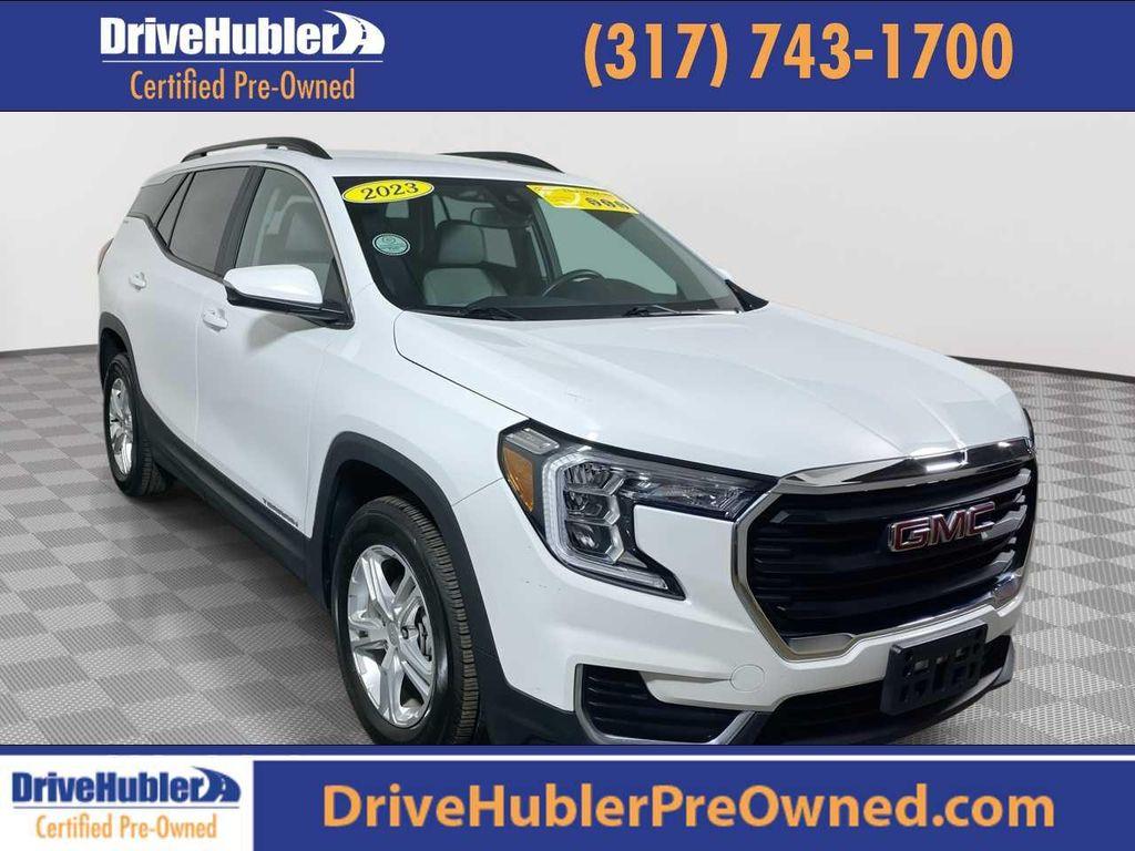 used 2023 GMC Terrain car, priced at $19,452
