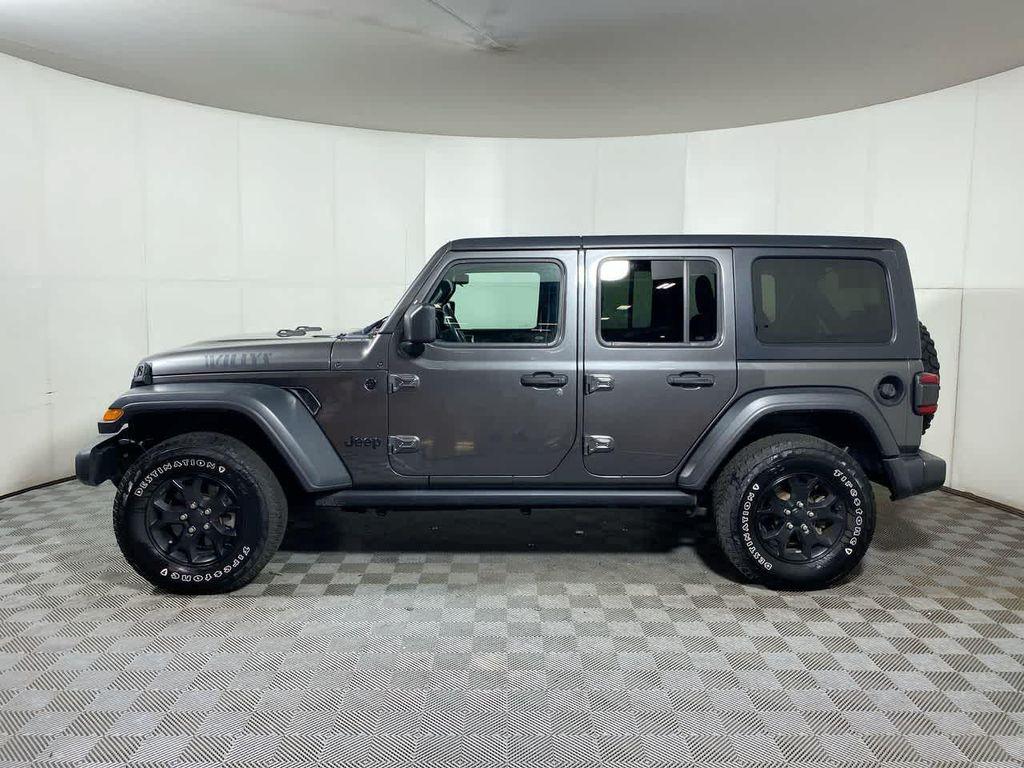 used 2020 Jeep Wrangler Unlimited car, priced at $27,195