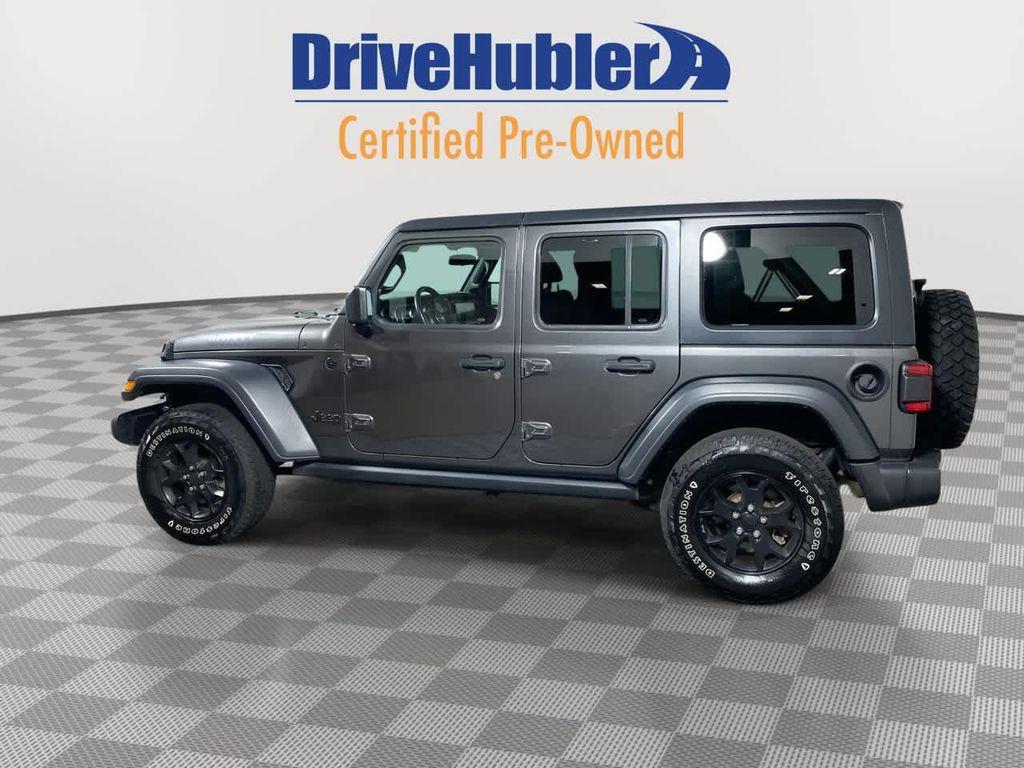 used 2020 Jeep Wrangler Unlimited car, priced at $24,695