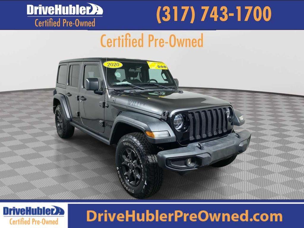 used 2020 Jeep Wrangler Unlimited car, priced at $24,695