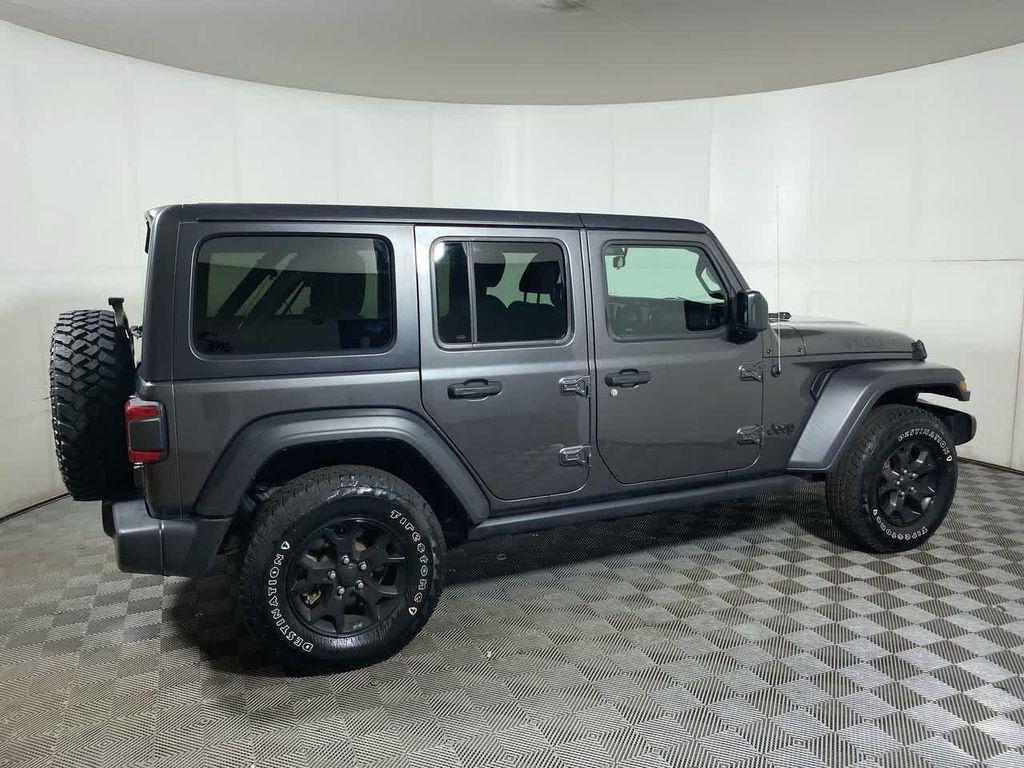 used 2020 Jeep Wrangler Unlimited car, priced at $27,195