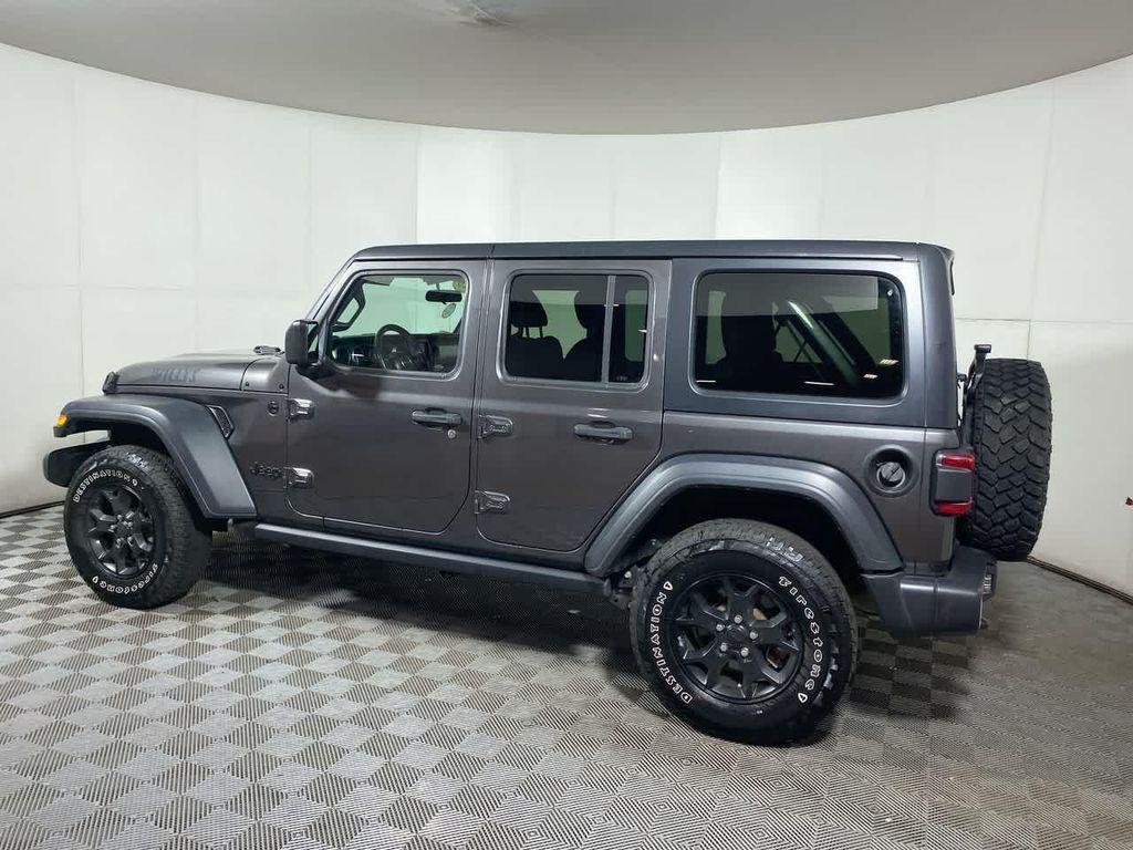 used 2020 Jeep Wrangler Unlimited car, priced at $27,195