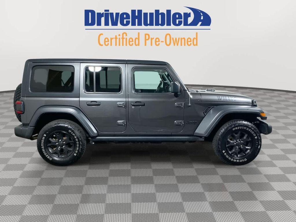 used 2020 Jeep Wrangler Unlimited car, priced at $24,695