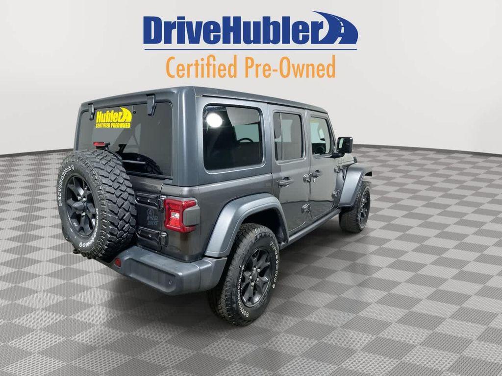used 2020 Jeep Wrangler Unlimited car, priced at $24,695