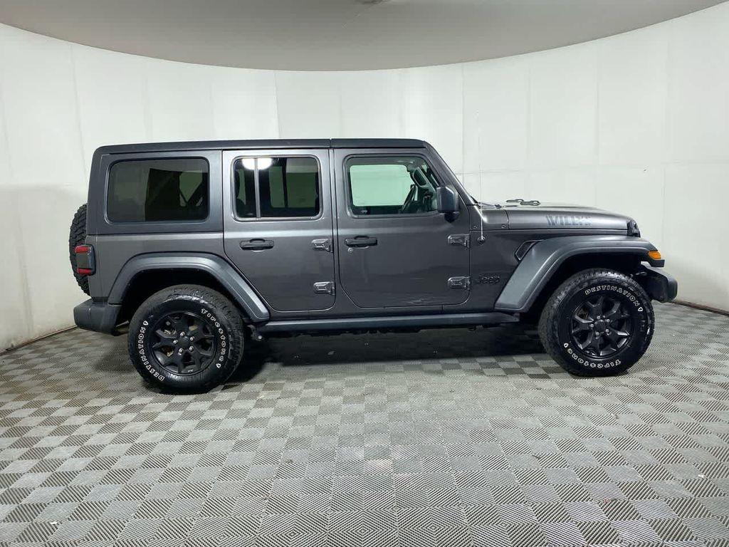 used 2020 Jeep Wrangler Unlimited car, priced at $27,195