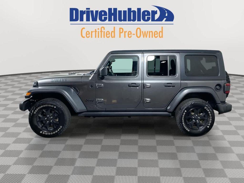 used 2020 Jeep Wrangler Unlimited car, priced at $24,695