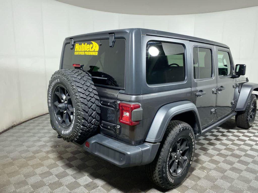 used 2020 Jeep Wrangler Unlimited car, priced at $27,195
