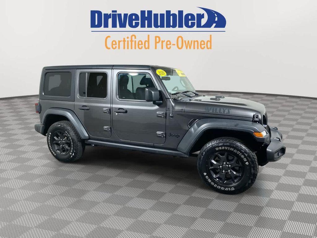 used 2020 Jeep Wrangler Unlimited car, priced at $24,695