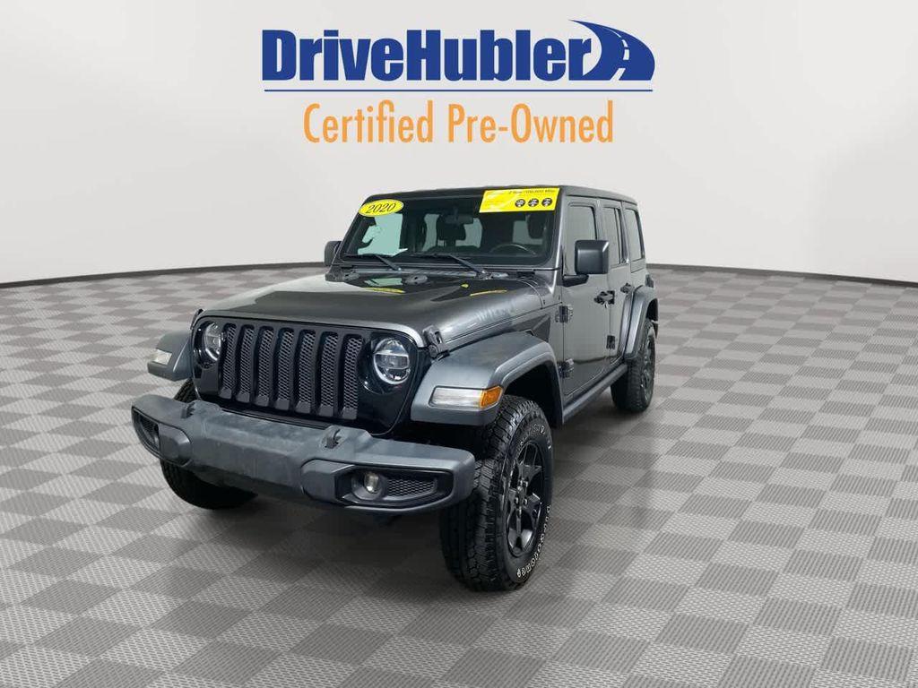 used 2020 Jeep Wrangler Unlimited car, priced at $24,695