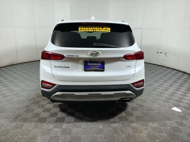 used 2020 Hyundai Santa Fe car, priced at $20,900