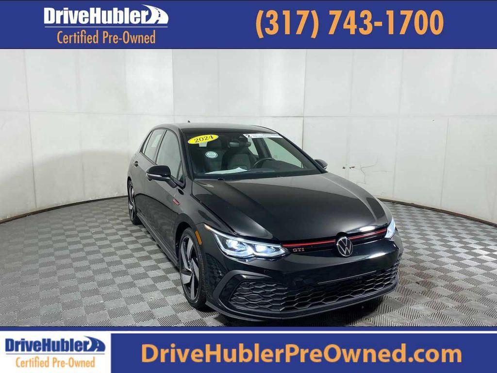 used 2024 Volkswagen Golf GTI car, priced at $27,495