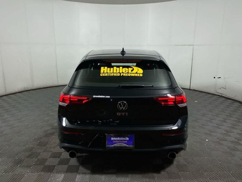 used 2024 Volkswagen Golf GTI car, priced at $27,495