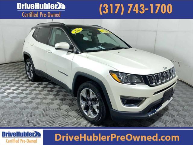 used 2021 Jeep Compass car, priced at $23,899