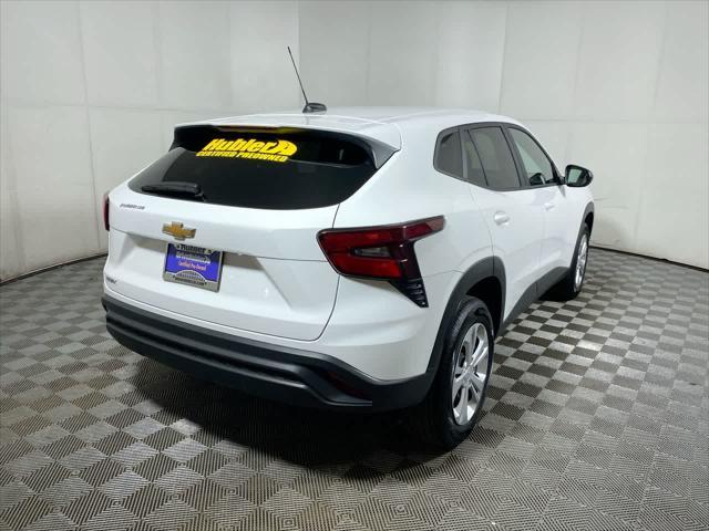 used 2025 Chevrolet Trax car, priced at $24,825
