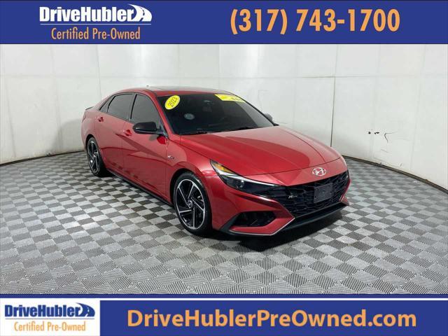 used 2023 Hyundai Elantra car, priced at $22,285