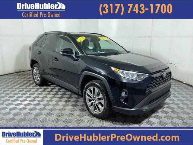 used 2021 Toyota RAV4 car, priced at $27,900