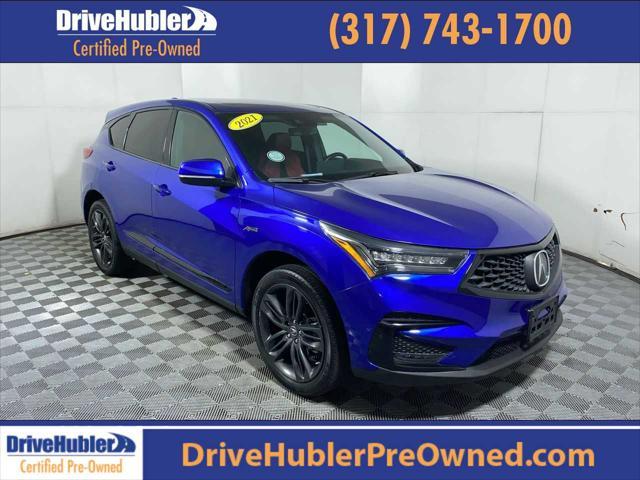 used 2021 Acura RDX car, priced at $33,474