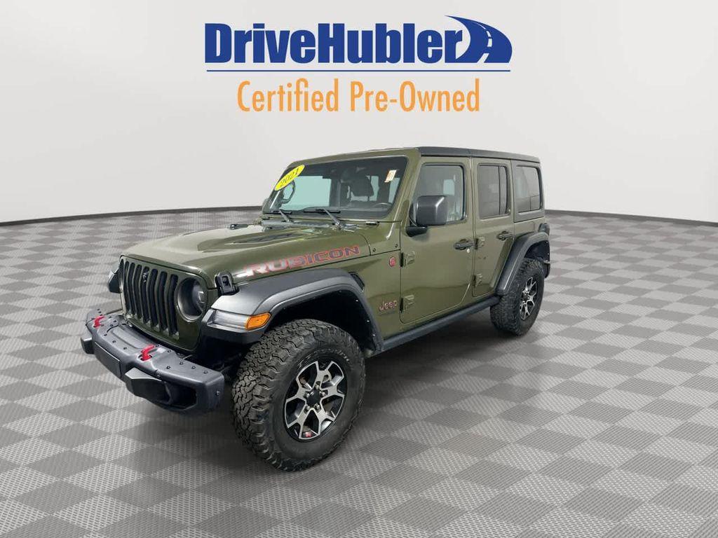 used 2021 Jeep Wrangler Unlimited car, priced at $37,495